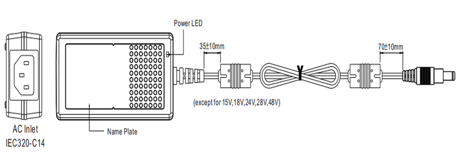 MEANWELL Power Supply -GST25A-