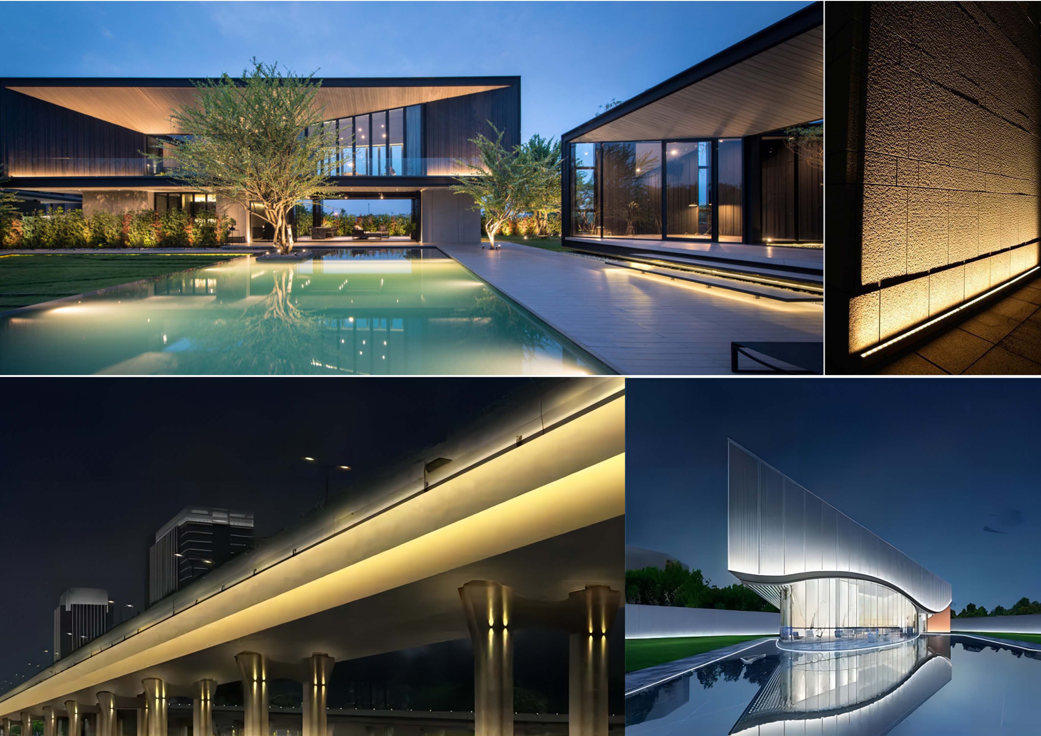 Outdoor High Quality LED Strip Wall Washer Lighting-