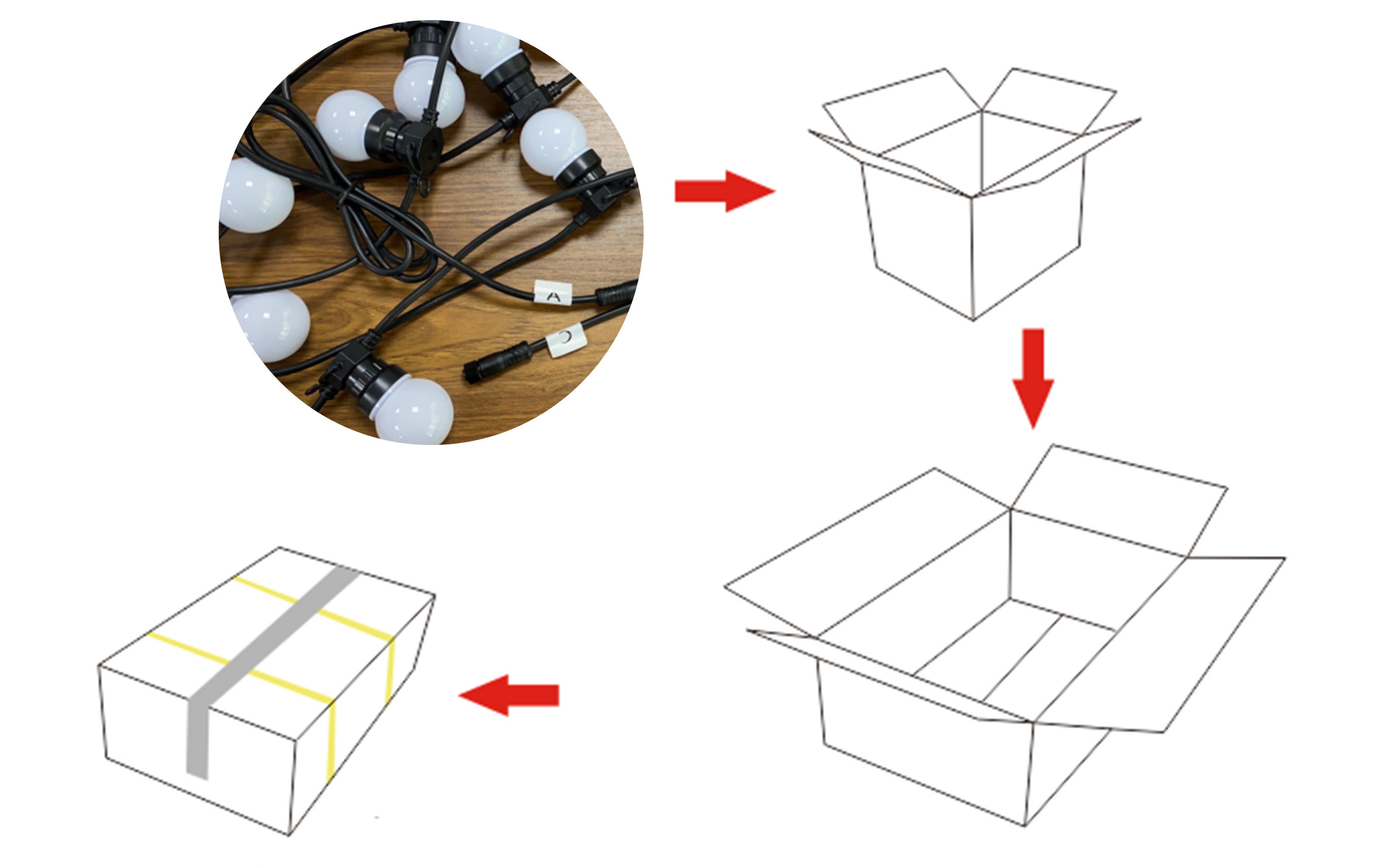 Holiday Wedding Decoration Vintage Winter Outdoor Christmas LED Light Bulb- Holiday Wedding Decoration Vintage Winter Outdoor Christmas LED Light Bulb-