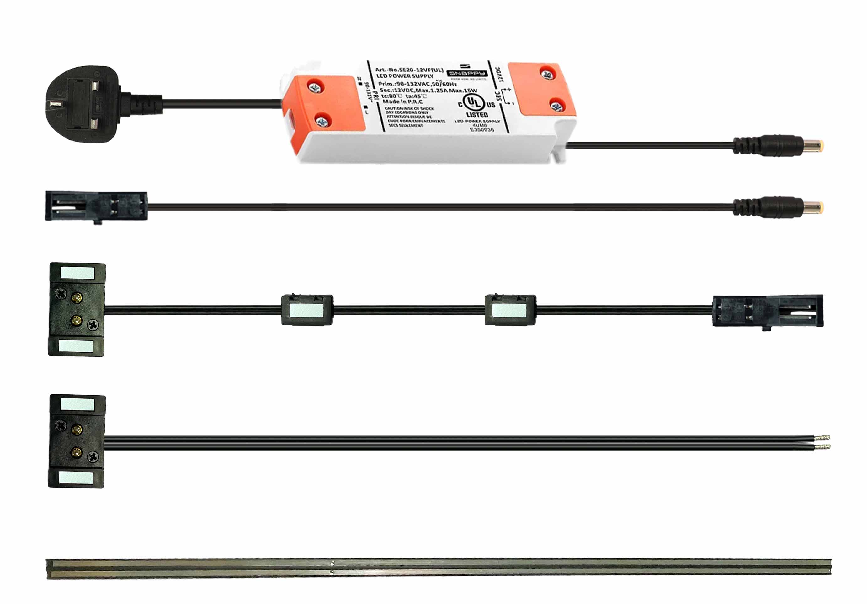 Super-Thin Magnetic Power Track System-