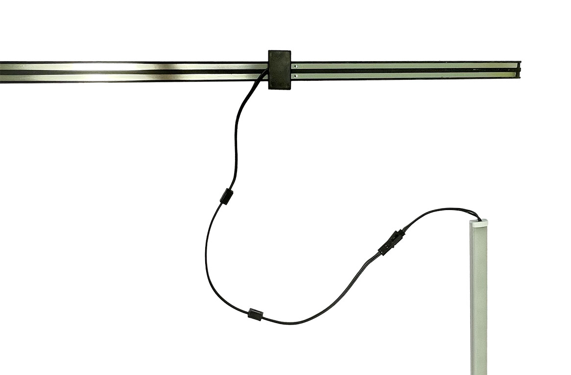 Super-Thin Magnetic Power Track System-