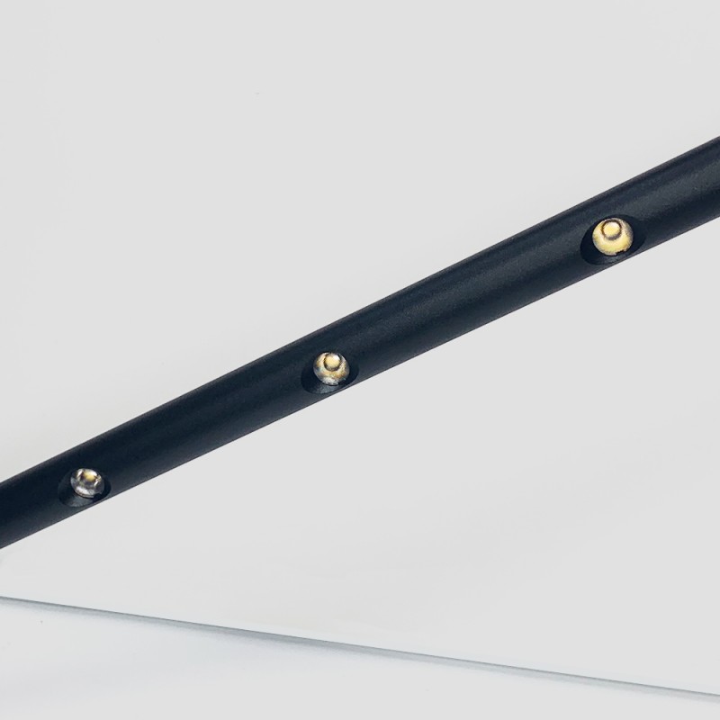 LED Mini Spotlight 1W Angle Adjustable Jewelry Counter Museum Gallery Showcase Lighting